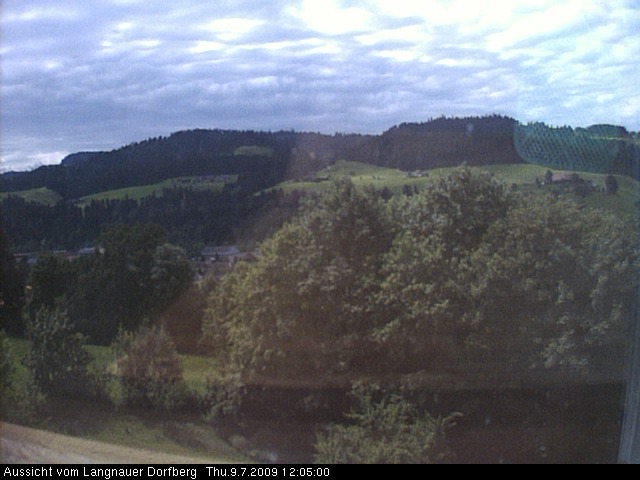 Webcam-Bild: Aussicht vom Dorfberg in Langnau 20090709-120500