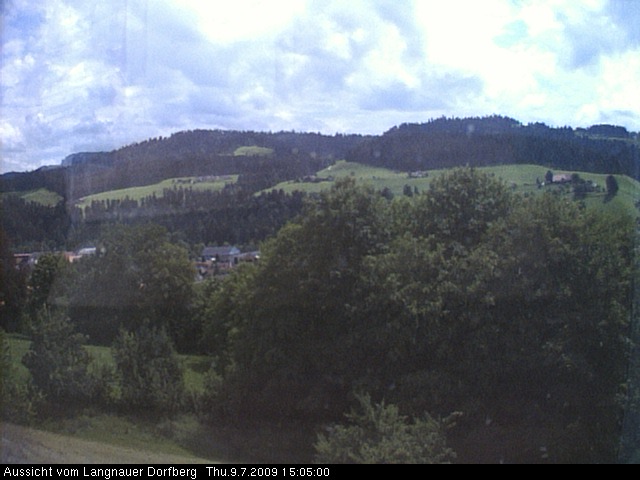 Webcam-Bild: Aussicht vom Dorfberg in Langnau 20090709-150500