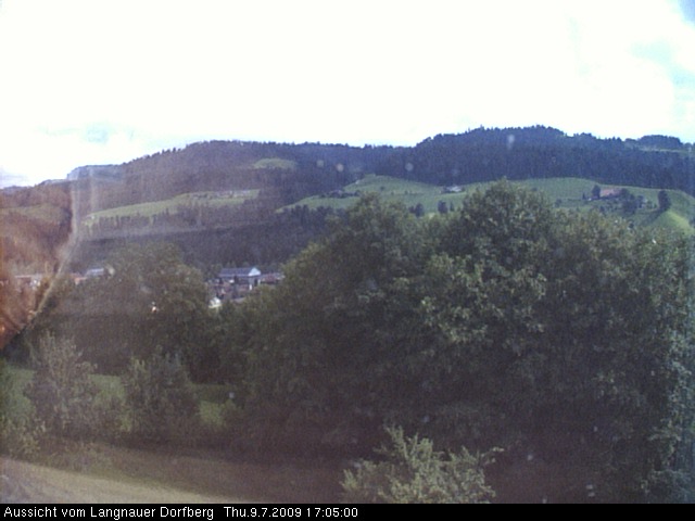 Webcam-Bild: Aussicht vom Dorfberg in Langnau 20090709-170500