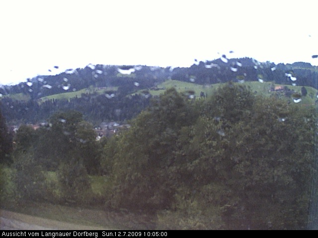 Webcam-Bild: Aussicht vom Dorfberg in Langnau 20090712-100500
