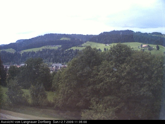 Webcam-Bild: Aussicht vom Dorfberg in Langnau 20090712-110500