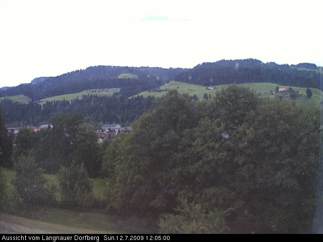 Webcam-Bild: Aussicht vom Dorfberg in Langnau 20090712-120500