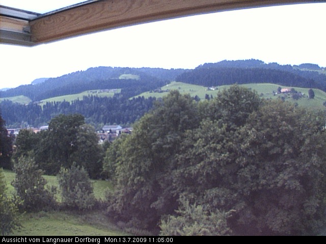 Webcam-Bild: Aussicht vom Dorfberg in Langnau 20090713-110500