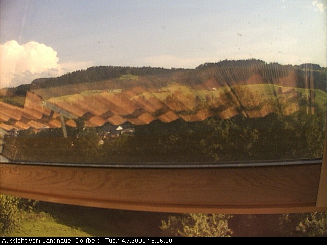 Webcam-Bild: Aussicht vom Dorfberg in Langnau 20090714-180500