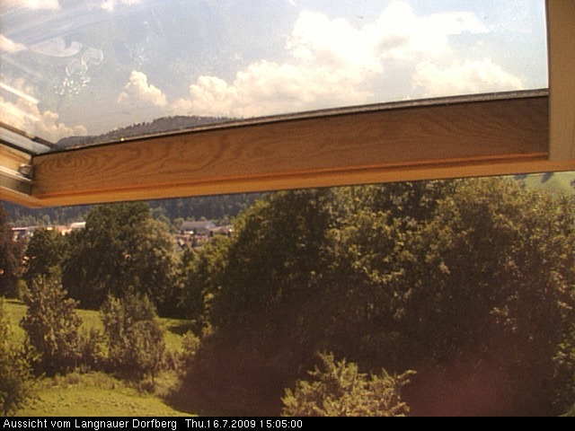 Webcam-Bild: Aussicht vom Dorfberg in Langnau 20090716-150500