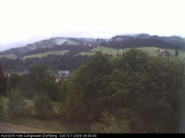 Webcam-Bild: Aussicht vom Dorfberg in Langnau 20090718-090500