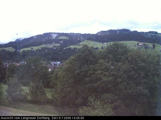 Webcam-Bild: Aussicht vom Dorfberg in Langnau 20090718-100500