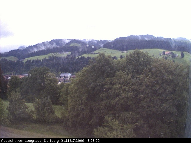 Webcam-Bild: Aussicht vom Dorfberg in Langnau 20090718-160500