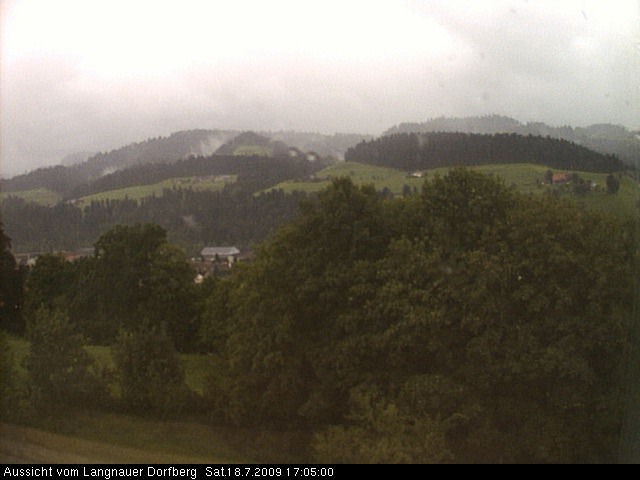 Webcam-Bild: Aussicht vom Dorfberg in Langnau 20090718-170500