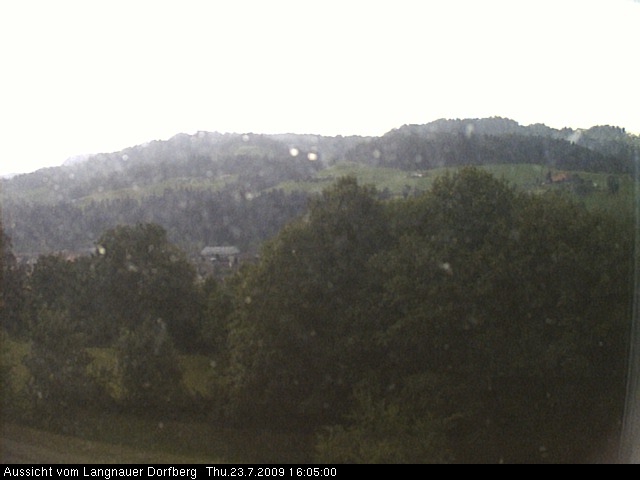 Webcam-Bild: Aussicht vom Dorfberg in Langnau 20090723-160500