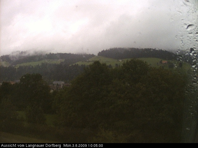 Webcam-Bild: Aussicht vom Dorfberg in Langnau 20090803-100500