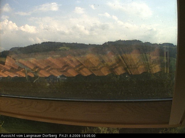 Webcam-Bild: Aussicht vom Dorfberg in Langnau 20090821-180500