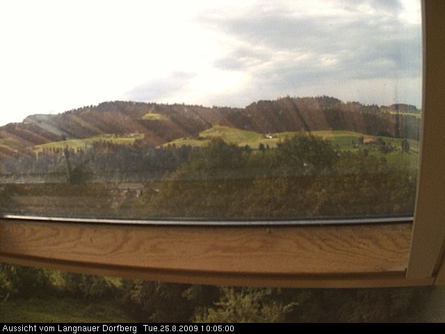 Webcam-Bild: Aussicht vom Dorfberg in Langnau 20090825-100500