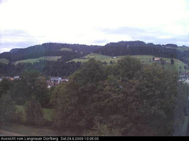 Webcam-Bild: Aussicht vom Dorfberg in Langnau 20090829-100500