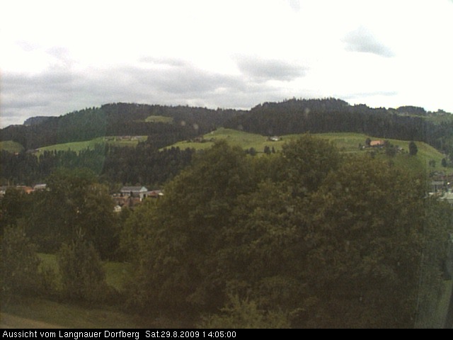 Webcam-Bild: Aussicht vom Dorfberg in Langnau 20090829-140500