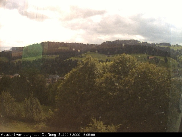 Webcam-Bild: Aussicht vom Dorfberg in Langnau 20090829-150500