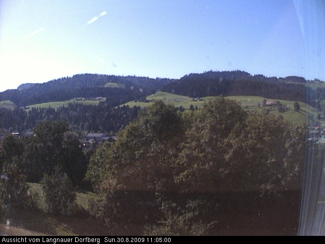 Webcam-Bild: Aussicht vom Dorfberg in Langnau 20090830-110500