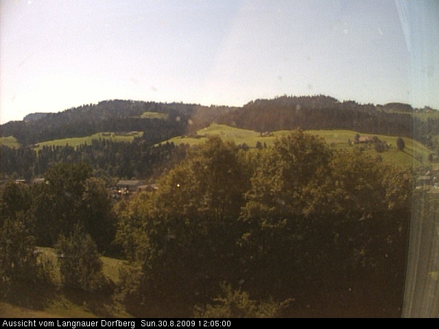 Webcam-Bild: Aussicht vom Dorfberg in Langnau 20090830-120500