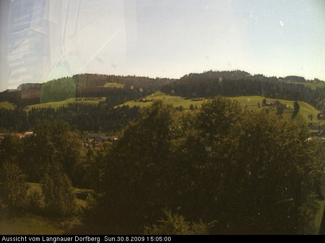 Webcam-Bild: Aussicht vom Dorfberg in Langnau 20090830-150500