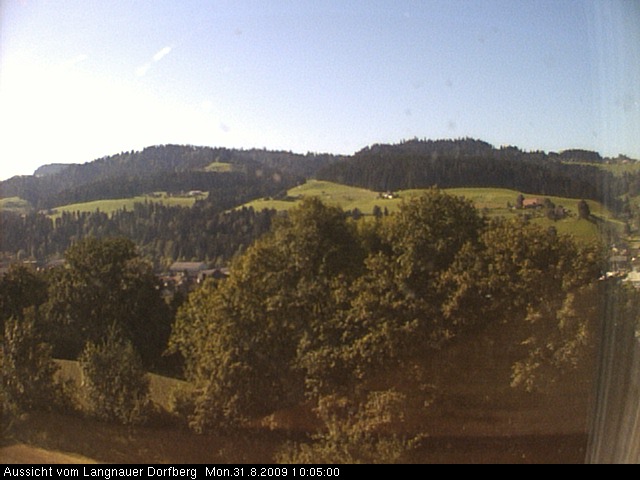 Webcam-Bild: Aussicht vom Dorfberg in Langnau 20090831-100500