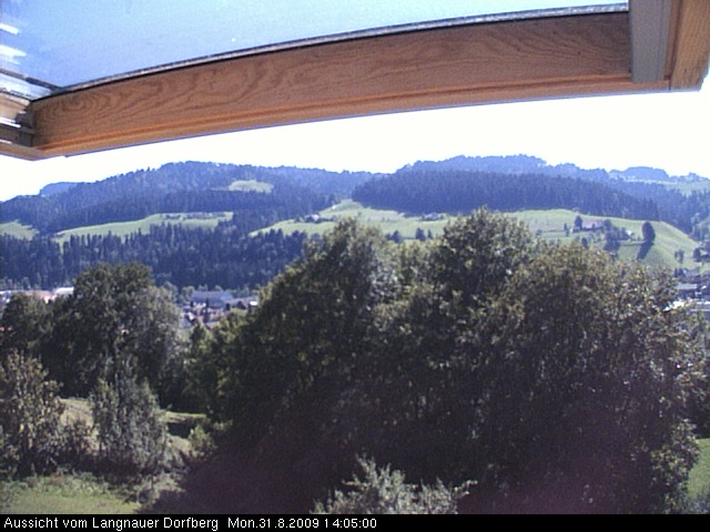Webcam-Bild: Aussicht vom Dorfberg in Langnau 20090831-150500