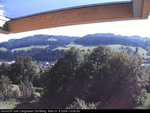 Webcam-Bild: Aussicht vom Dorfberg in Langnau 20090831-160500