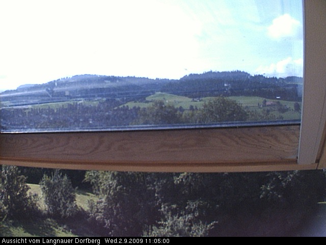 Webcam-Bild: Aussicht vom Dorfberg in Langnau 20090902-110500
