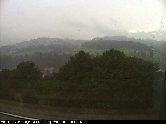 Webcam-Bild: Aussicht vom Dorfberg in Langnau 20090902-150500