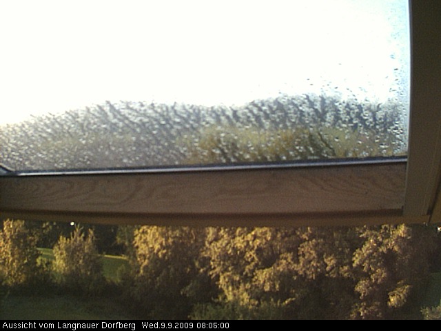 Webcam-Bild: Aussicht vom Dorfberg in Langnau 20090909-080500