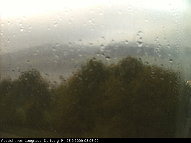 Webcam-Bild: Aussicht vom Dorfberg in Langnau 20090925-080500