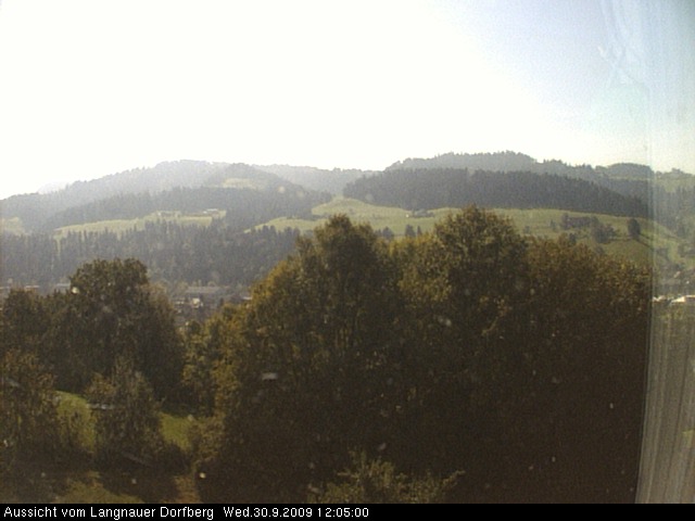 Webcam-Bild: Aussicht vom Dorfberg in Langnau 20090930-120500