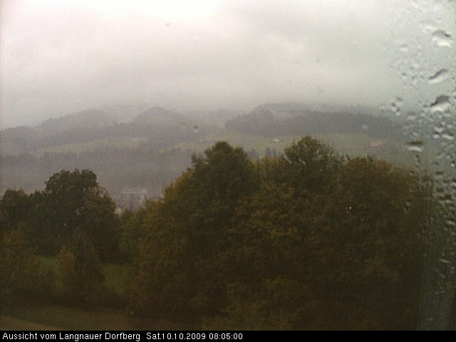 Webcam-Bild: Aussicht vom Dorfberg in Langnau 20091010-080500