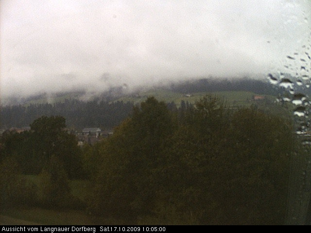 Webcam-Bild: Aussicht vom Dorfberg in Langnau 20091017-100500