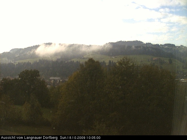 Webcam-Bild: Aussicht vom Dorfberg in Langnau 20091018-100500