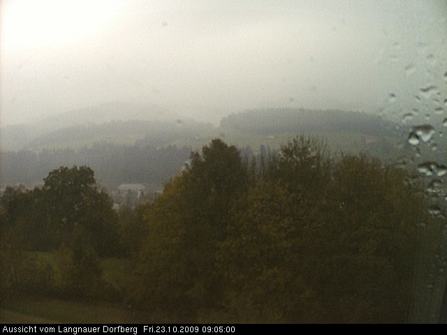 Webcam-Bild: Aussicht vom Dorfberg in Langnau 20091023-090500