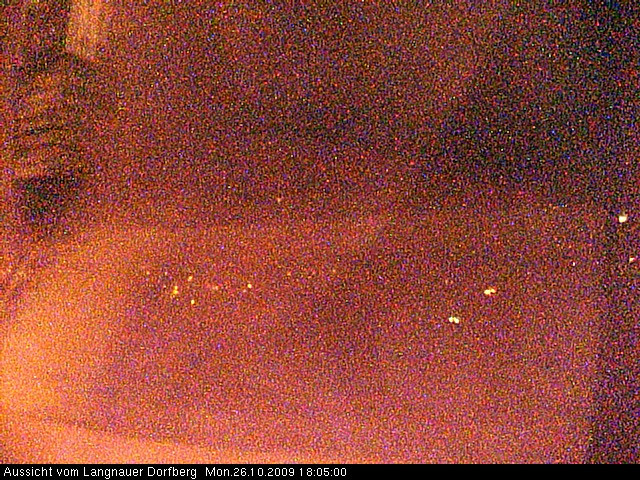 Webcam-Bild: Aussicht vom Dorfberg in Langnau 20091026-180500