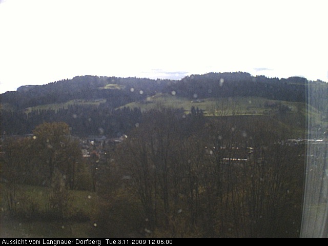 Webcam-Bild: Aussicht vom Dorfberg in Langnau 20091103-120500
