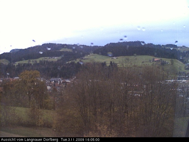 Webcam-Bild: Aussicht vom Dorfberg in Langnau 20091103-160500