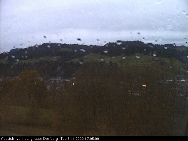 Webcam-Bild: Aussicht vom Dorfberg in Langnau 20091103-170500