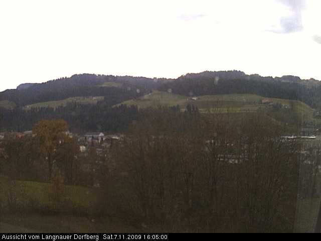 Webcam-Bild: Aussicht vom Dorfberg in Langnau 20091107-160500