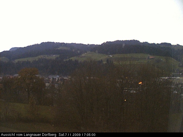 Webcam-Bild: Aussicht vom Dorfberg in Langnau 20091107-170500