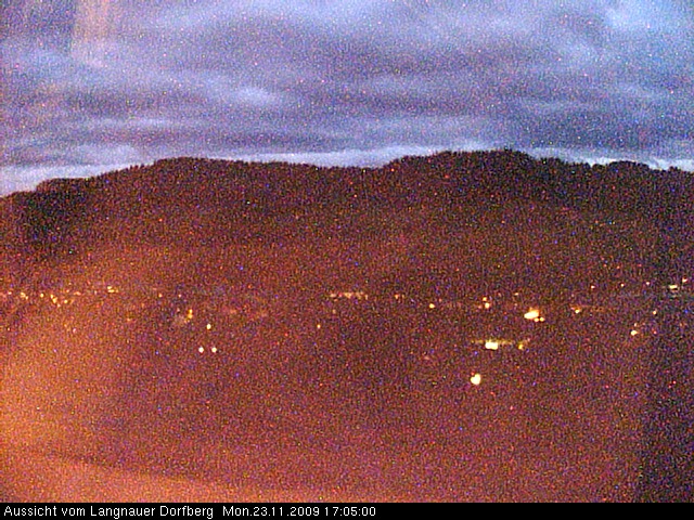 Webcam-Bild: Aussicht vom Dorfberg in Langnau 20091123-170500