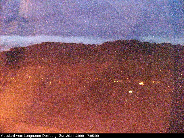 Webcam-Bild: Aussicht vom Dorfberg in Langnau 20091129-170500