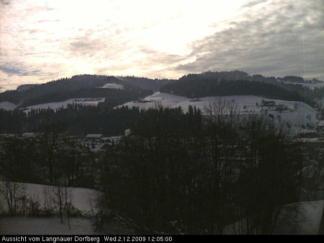 Webcam-Bild: Aussicht vom Dorfberg in Langnau 20091202-120500