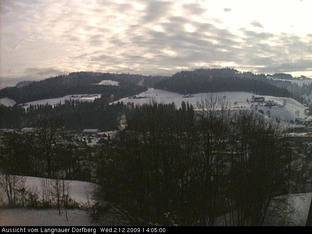 Webcam-Bild: Aussicht vom Dorfberg in Langnau 20091202-140500