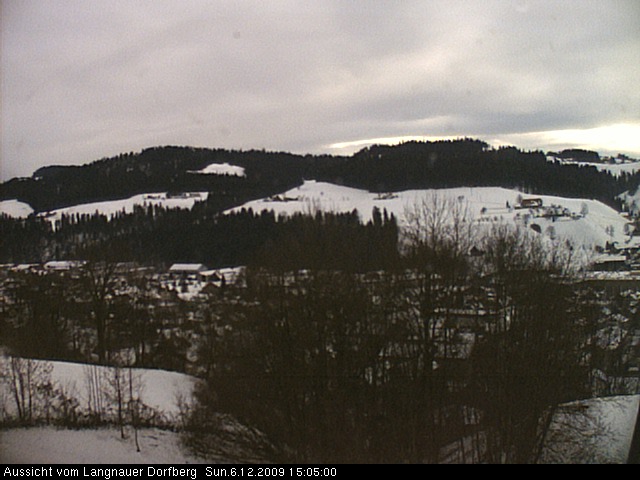 Webcam-Bild: Aussicht vom Dorfberg in Langnau 20091206-150500
