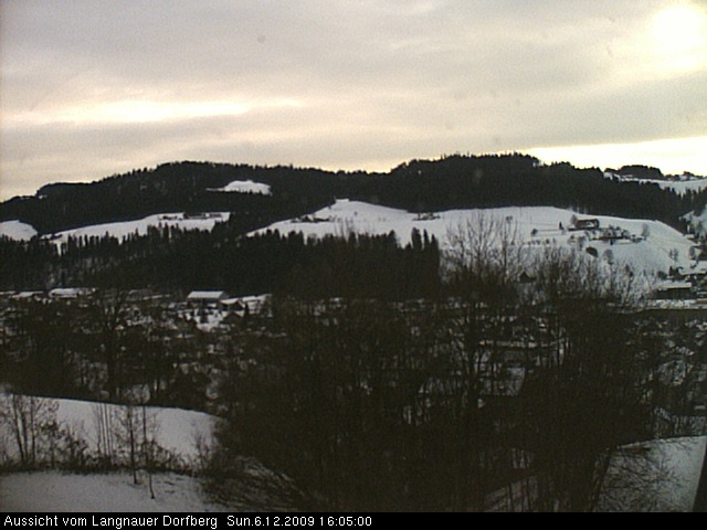 Webcam-Bild: Aussicht vom Dorfberg in Langnau 20091206-160500