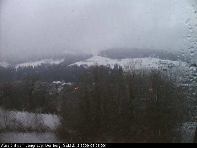 Webcam-Bild: Aussicht vom Dorfberg in Langnau 20091212-080500