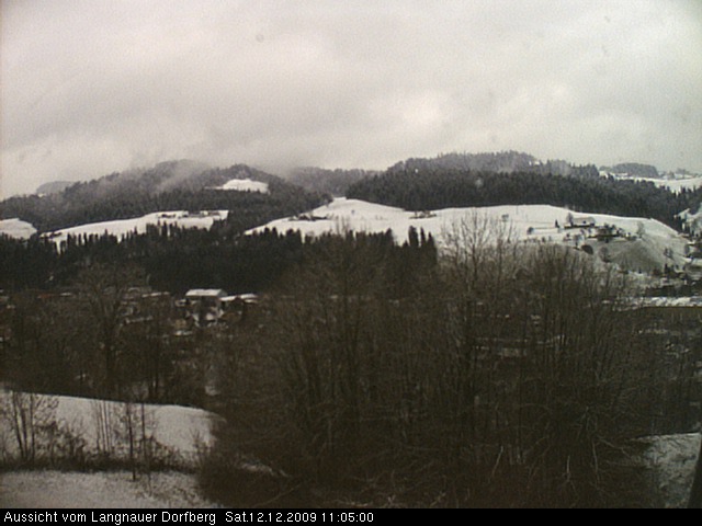 Webcam-Bild: Aussicht vom Dorfberg in Langnau 20091212-110500