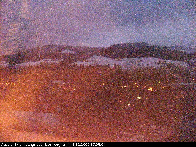 Webcam-Bild: Aussicht vom Dorfberg in Langnau 20091213-170500